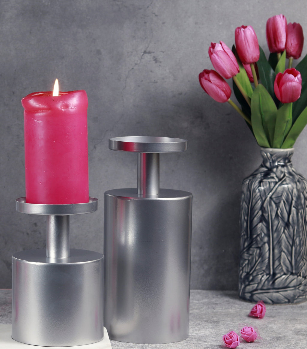 Sadyaska Magnolia t Candle Stand 1 Pcs Mat
