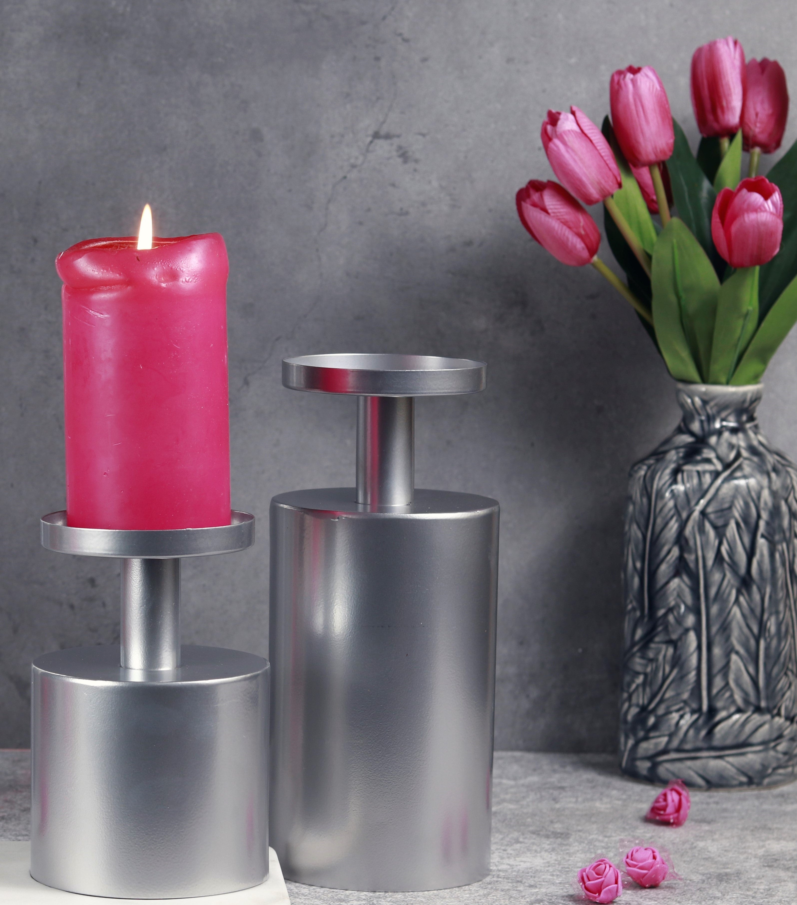 Sadyaska Magnolia t Candle Stand 1 Pcs Mat