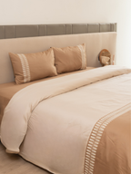 Sadyaska Elise Hazel Beige Oats Beige Dreams 1 Pcs Duvet Cover
