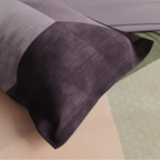 D'Decor Premier Royal Orchid Printed 5-Piece Double Bedsheet Set | RM167 Silvered Ash