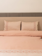 Sadyaska Luna Buff Rose Dreams 1 Pcs Duvet Cover Set