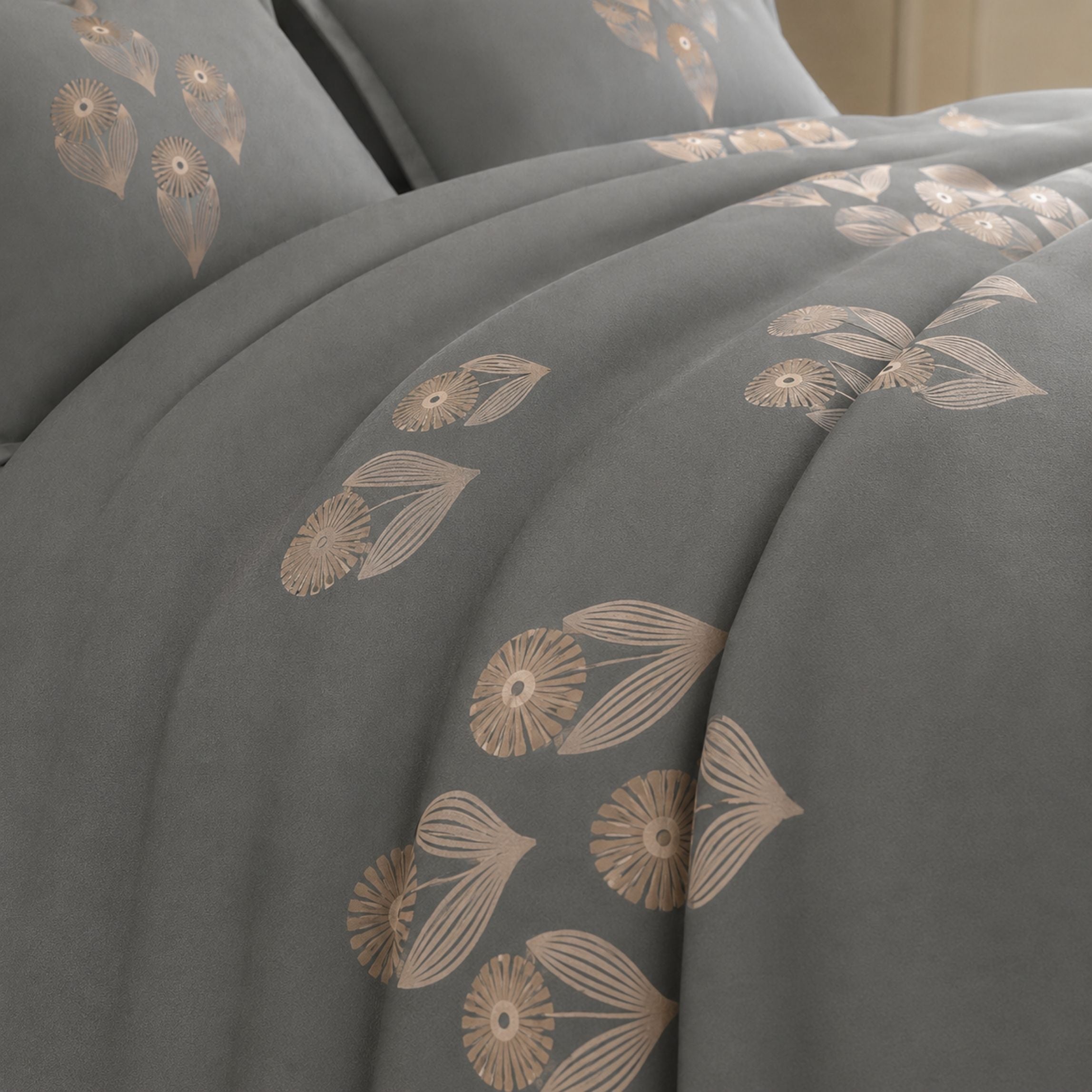 Sansaar by D’Decor Blossomvale Embroidered Bed In A Bag 1 Pc
