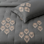 Sansaar by D’Decor Blossomvale Embroidered Bed In A Bag 1 Pc