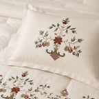 Sansaar by D’Decor Amberley Embroidered Bed In A Bag 1 Pc