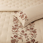 Sansaar by D’Decor Clarette Embroidered Bed In A Bag 1 Pc