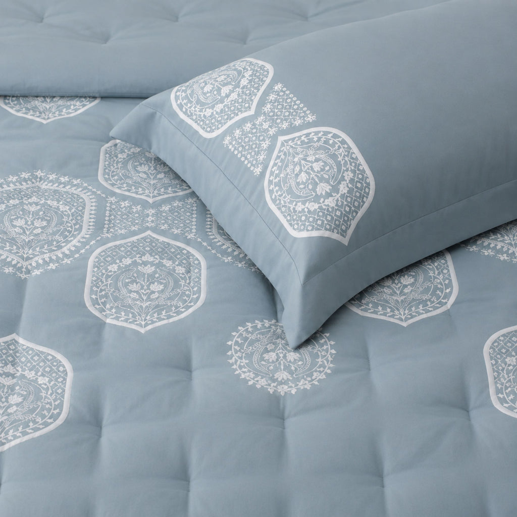 Sansaar by D’Decor Elandra Embroidered Bed In A Bag 1 Pc