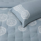 Sansaar by D’Decor Elandra Embroidered Bed In A Bag 1 Pc