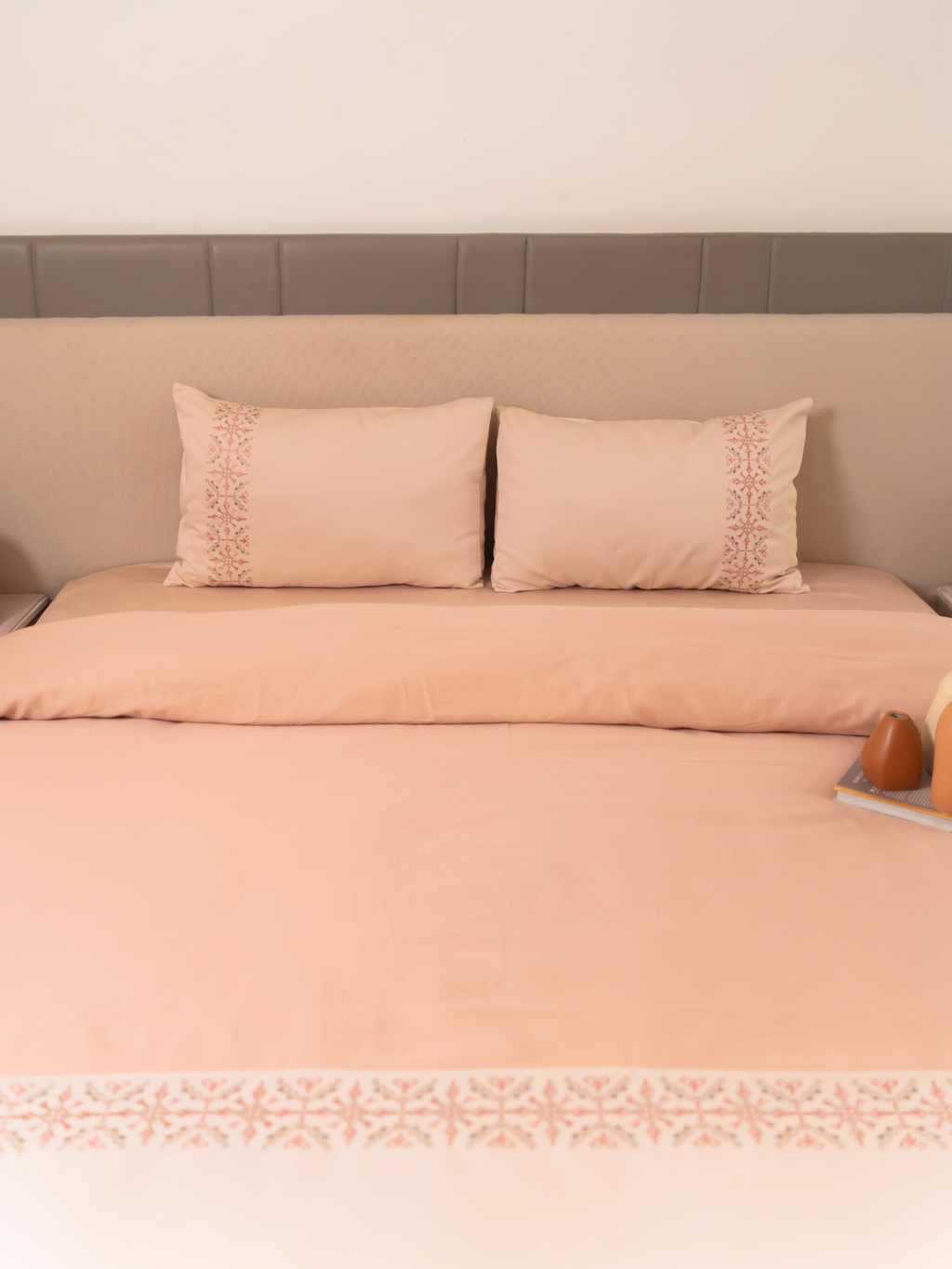 Sadyaska Luna Buff Rose Dreams 1 Pcs Duvet Cover Set
