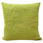 Sadyaska Hand Woven s Green Color (16" X 16")… 1 Pcs Cushion Cover