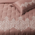 Sansaar by D’Decor Damasco Embroidered Bed In A Bag 1 Pc