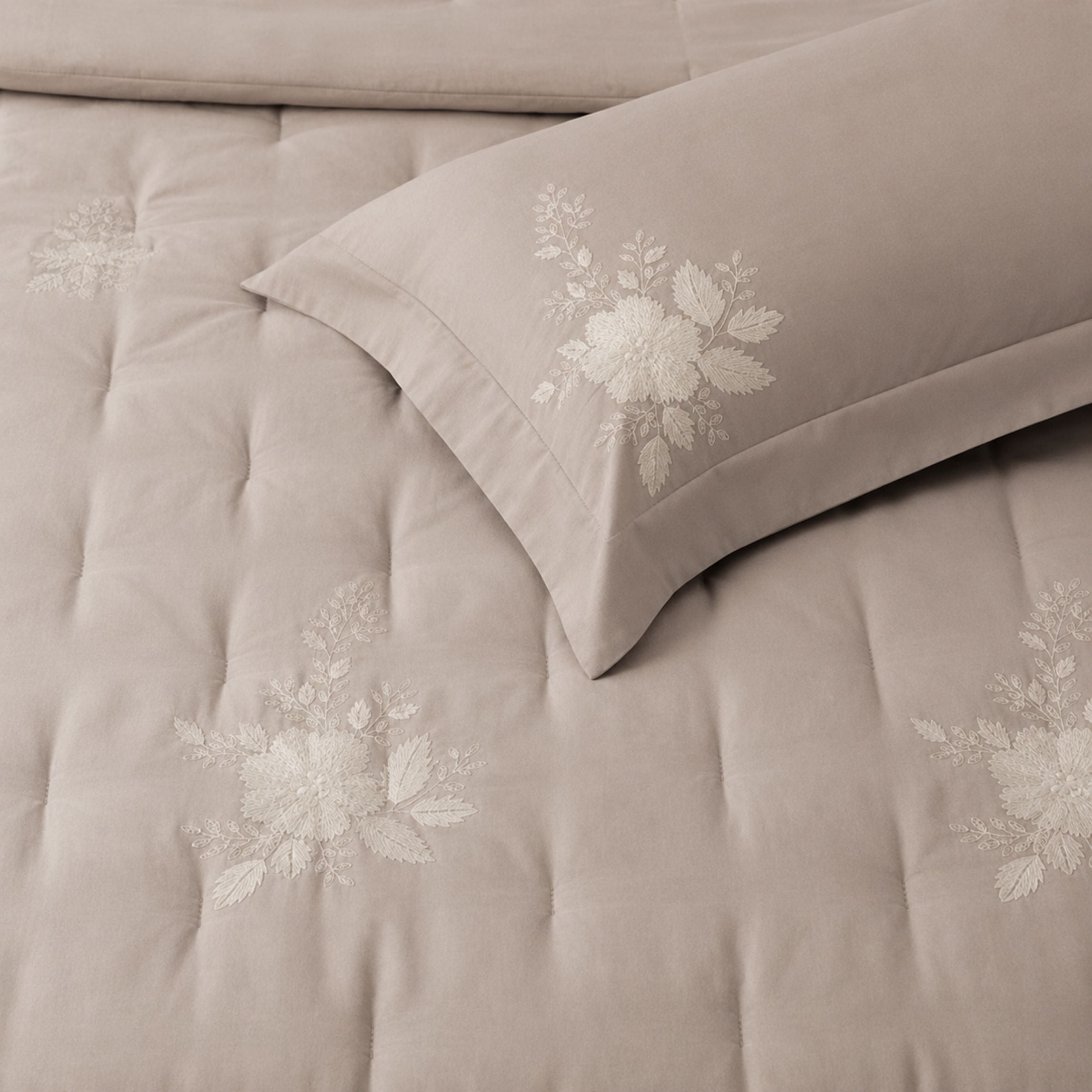 Sansaar by D’Decor Camille Embroidered Bed In A Bag 1 Pc