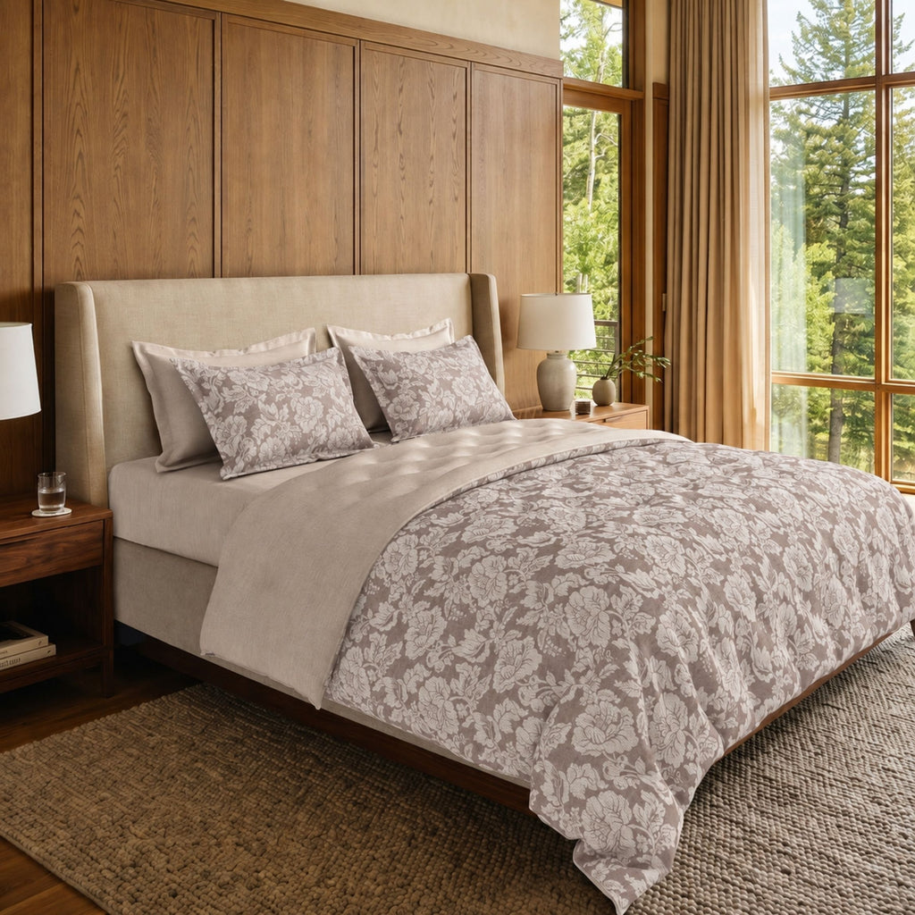 Sansaar by D’Decor Hartfield Jacquard Comforter Set 1 Pc