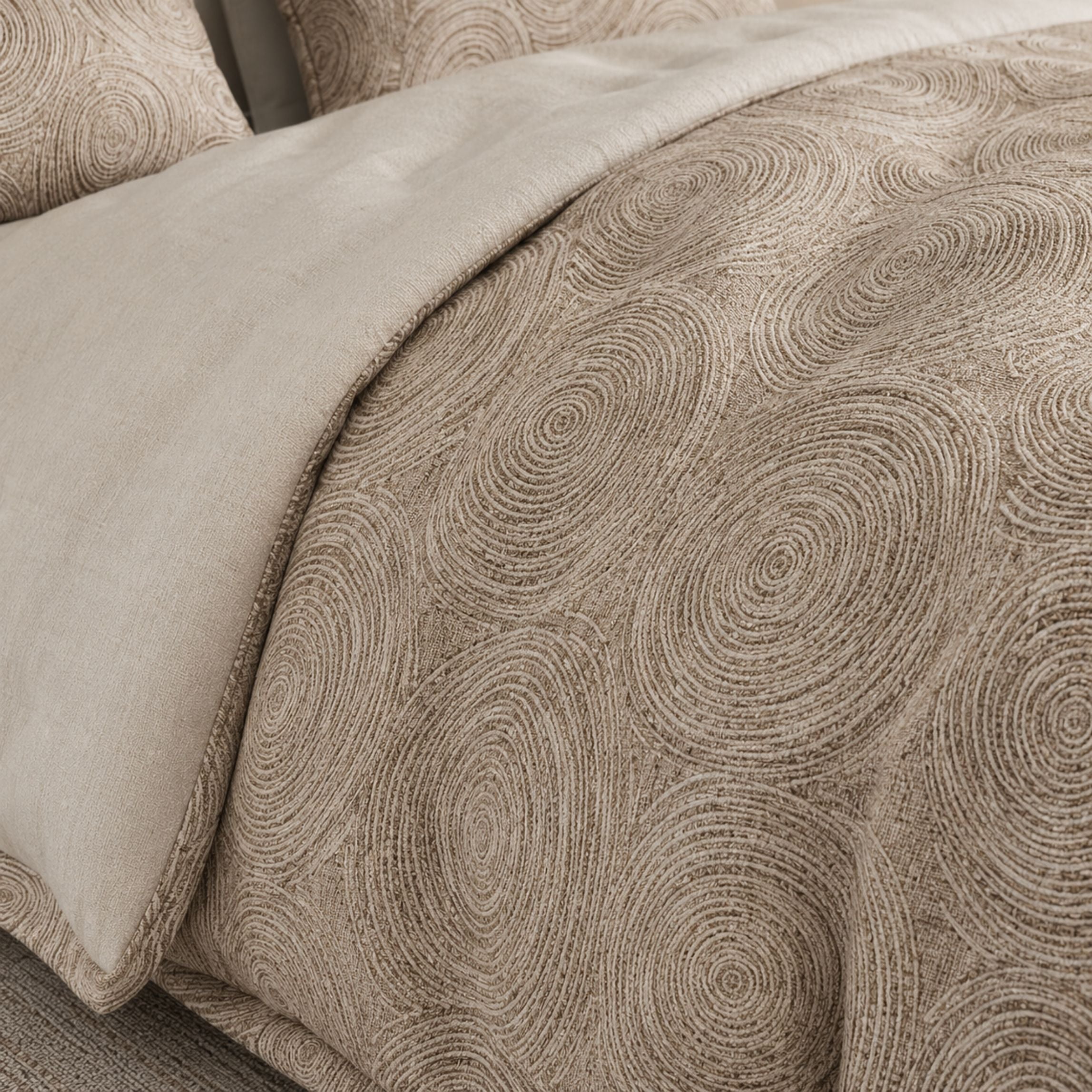 Sansaar by D’Decor Montauk Textured Bed Cover 1 Pc