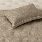 Sansaar by D’Decor Montauk Textured Bed Cover 1 Pc