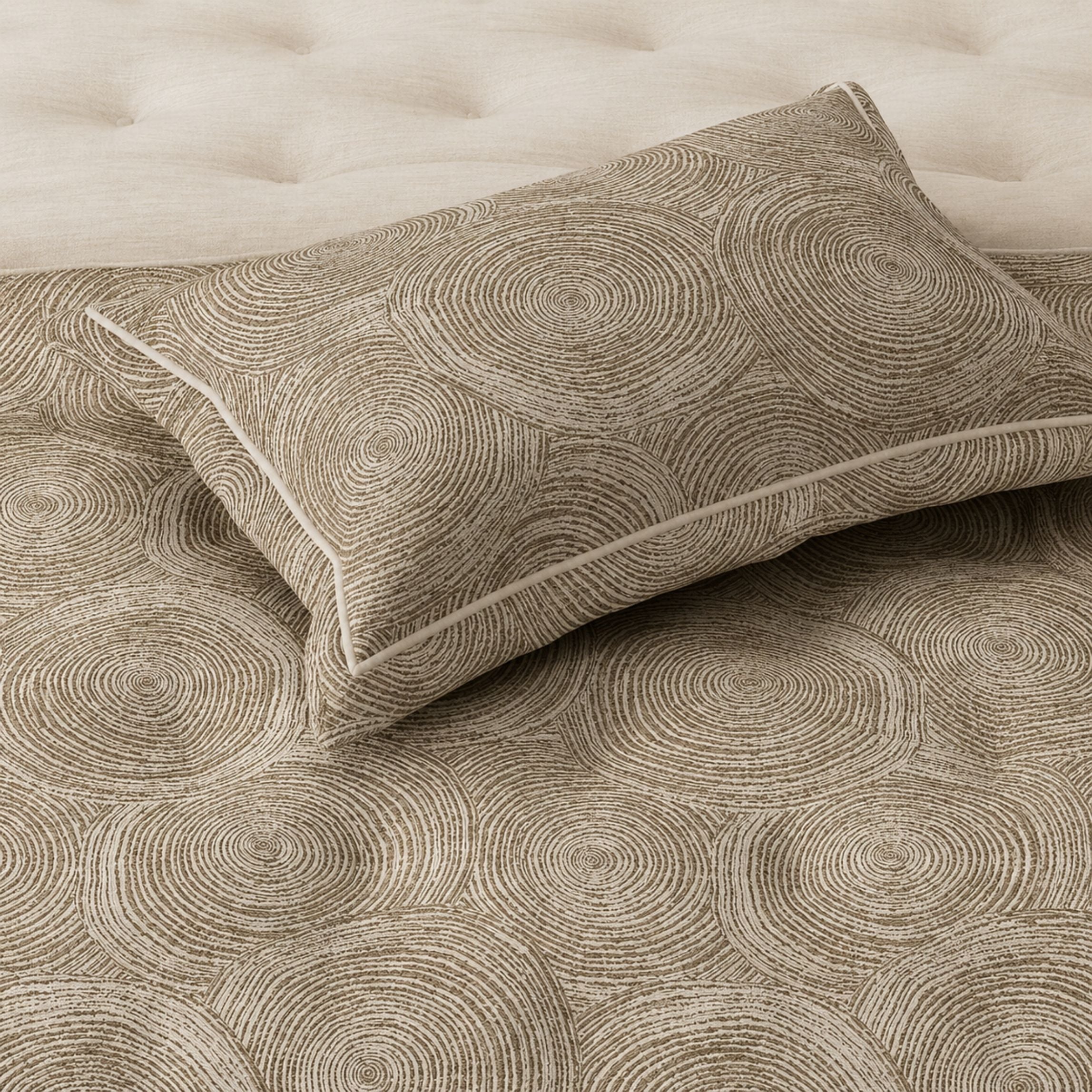 Sansaar by D’Decor Montauk Textured Bed Cover 1 Pc