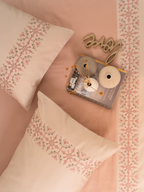 Sadyaska Luna Buff Rose Dreams 1 Pcs Duvet Cover Set
