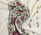 Spaces Shubha Kalamkari Sylvian Green Traditional Ethnic 300TC Cotton Super King Bed Sheet Set | 1085762 Sylvian Green