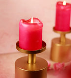 Sadyaska Magnolia t Candle Stand (Set of Four) 1 Pcs Mat