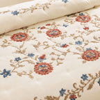 Sansaar by D’Decor Wallflower Embroidered Bed In A Bag 1 Pc