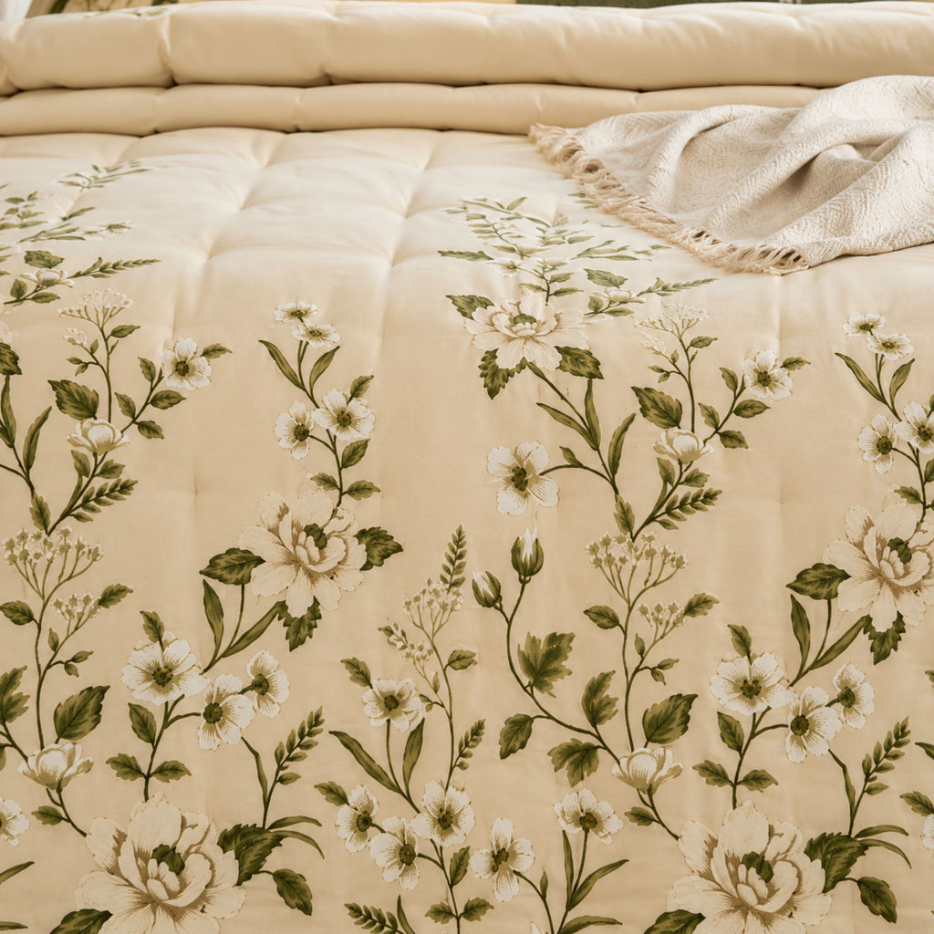 Sansaar by D’Decor Jasmine Embroidered Bed In A Bag 1 Pc