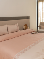 Sadyaska Luna Buff Rose Dreams 1 Pcs Duvet Cover Set