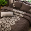Sansaar by D’Decor Buttercup Floral Embroidered Bed In A Bag 1 Pc