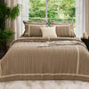 Sansaar by D’Decor Isla Quilted Bedspread In A Bag 1 Pc