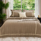 Sansaar by D’Decor Isla Quilted Bedspread In A Bag 1 Pc