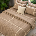 Sansaar by D’Decor Isla Quilted Bedspread In A Bag 1 Pc