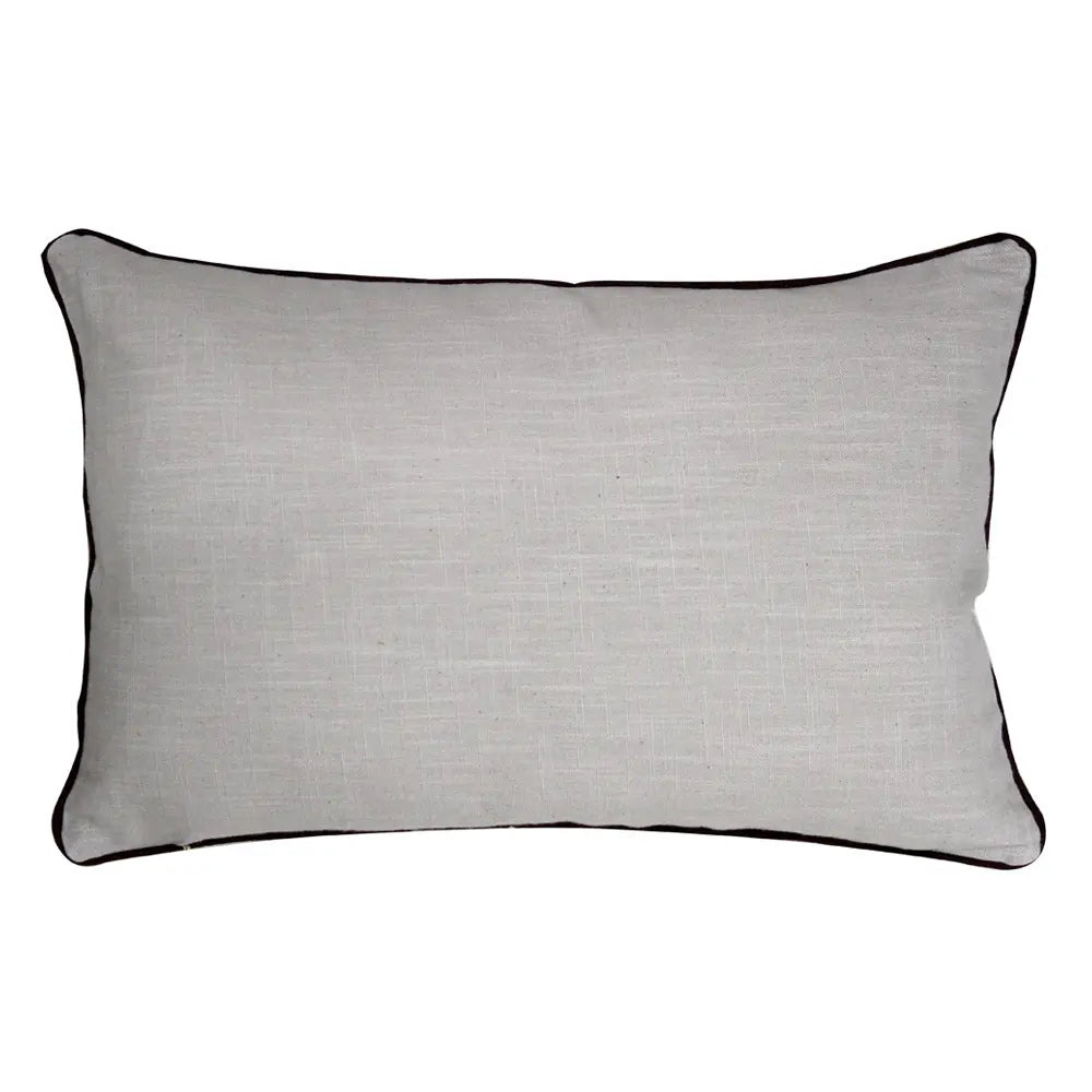 Sadyaska Embroidered Handmade Cotton Single Ivory Color (16" X 16")… 1 Pcs Cushion Cover