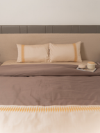 Sadyaska Stella Oats Beige Taupe Dreams 1 Pcs Duvet Cover Set