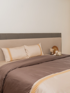 Sadyaska Stella Oats Beige Taupe Dreams 1 Pcs Duvet Cover Set