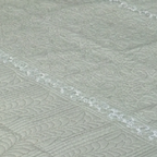 TIMA Angel 5PC Bedcover | Sage Green & White Quilted Set