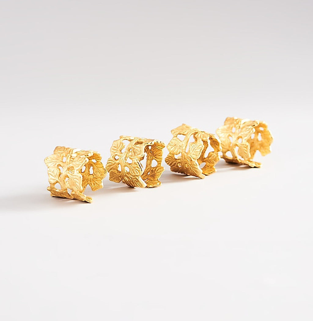 Sadyaska Auric Napkin Rings Set of Six 1 Pcs Product