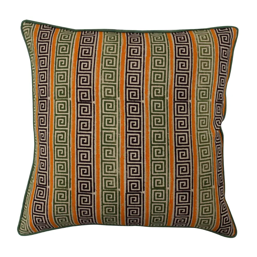 Sadyaska Printed Multi Color Cotton s Multi Color (16" X 16")… 1 Pcs Cushion Cover
