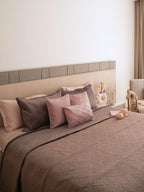 Sadyaska Fiona Mousse Velvet Set 1 Pcs Bedspread