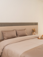 Sadyaska Tessa Mocha Beige Dreams 1 Pcs Duvet Cover