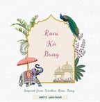 Bombay Dyeing Rani Ka Buag 7817 Heritage Floral 400TC Cotton Satin King Bedsheet Set | 7817 Sisodia Rani Baug
