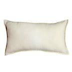 Sadyaska Hand Woven and Casement Decorative Rhombus Reversible (Black) 12x24 1 Pcs Cushion Cover