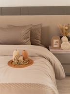 Sadyaska Tessa Mocha Beige Dreams 1 Pcs Duvet Cover