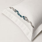 Sansaar by DDdecor Bedsheet with 2 Pillow Covers - Snicket Chalk - Printed Design - 1 Pc