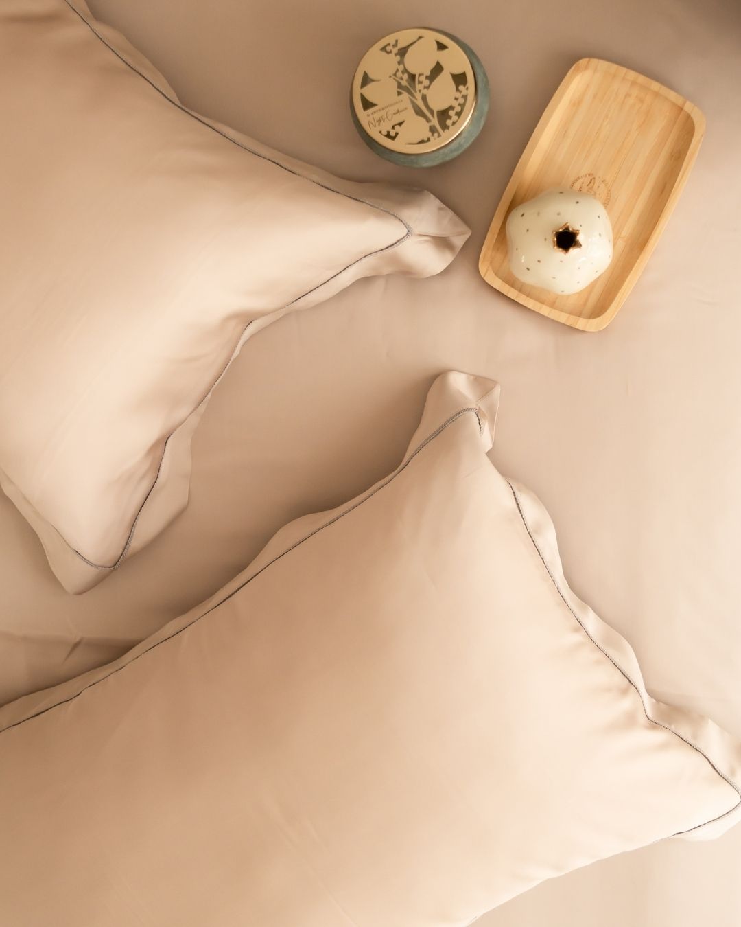 Sadyaska French Rose Tencel Set with Lace 1 Pcs Bedsheet
