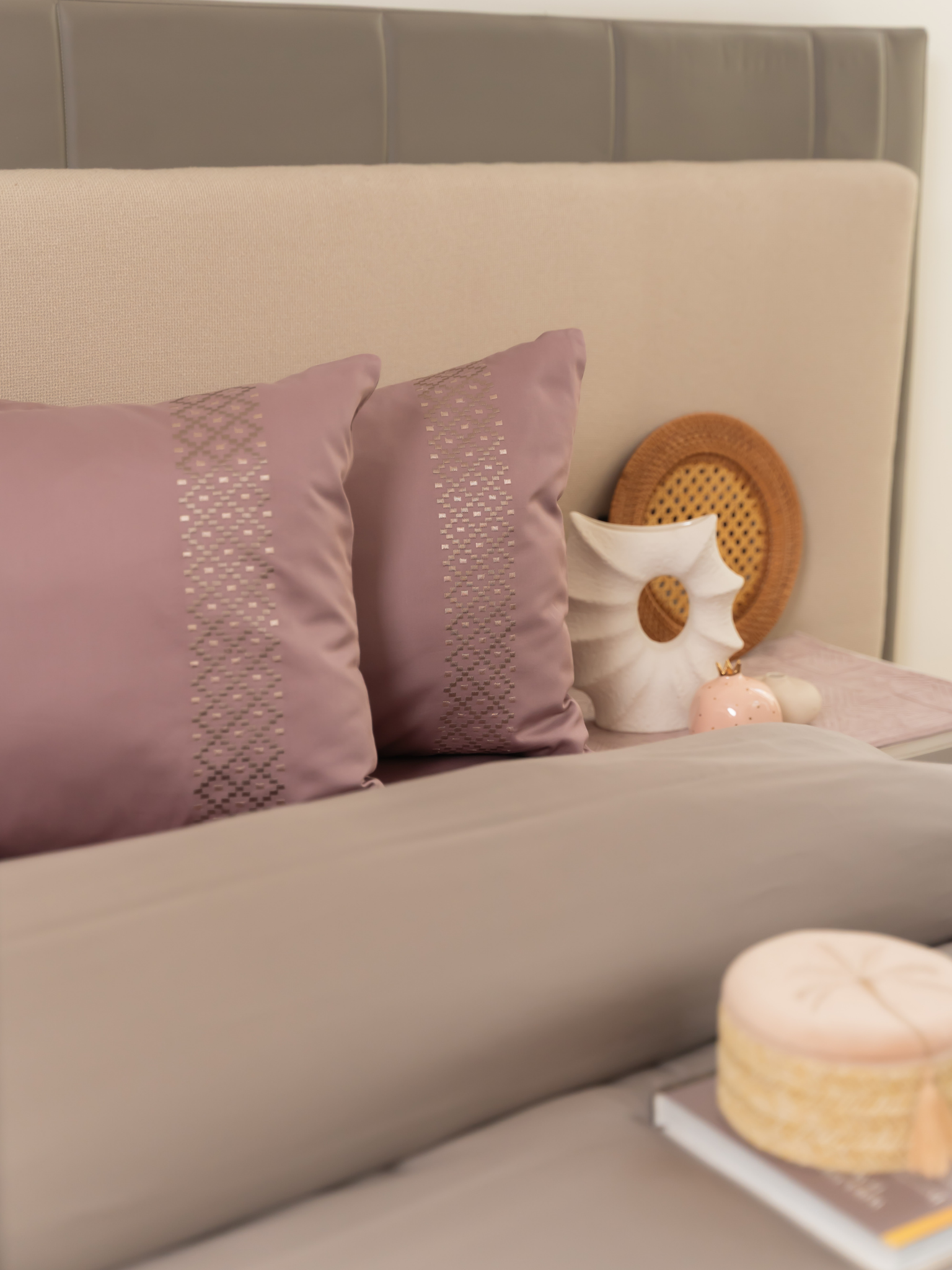 Sadyaska Tessa Old Rose Olive Grey Dreams 1 Pcs Duvet Cover