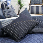 Sadyaska Virginia Denim 12X18(Inch) 1 Pcs Cushion Cover