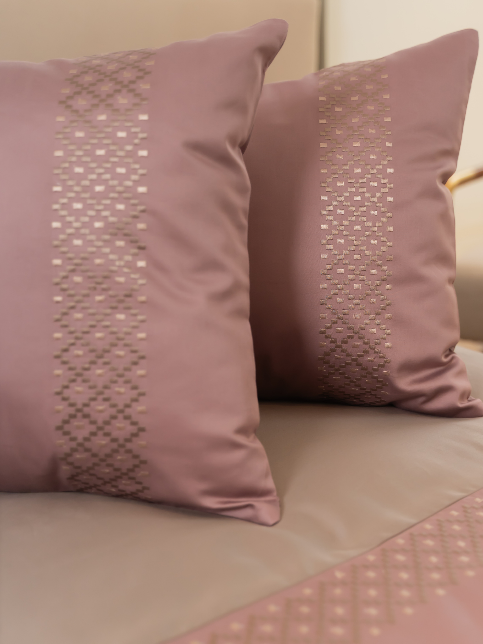 Sadyaska Tessa Old Rose Olive Grey Dreams 1 Pcs Duvet Cover Set