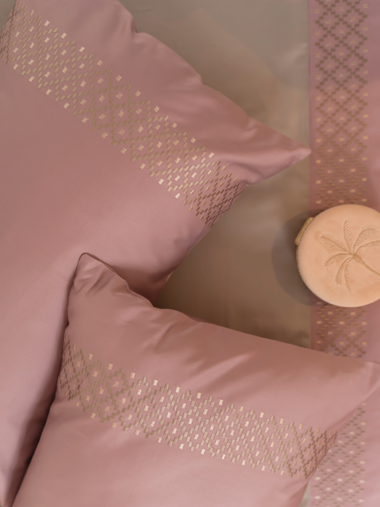 Sadyaska Tessa Old Rose Olive Grey Dreams 1 Pcs Duvet Cover Set