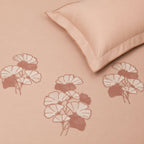 Sansaar by DDdecor Large Bedsheet Set with 2 Pillow Covers - Ginka - Tuscany - Embroidered - 1 Pc