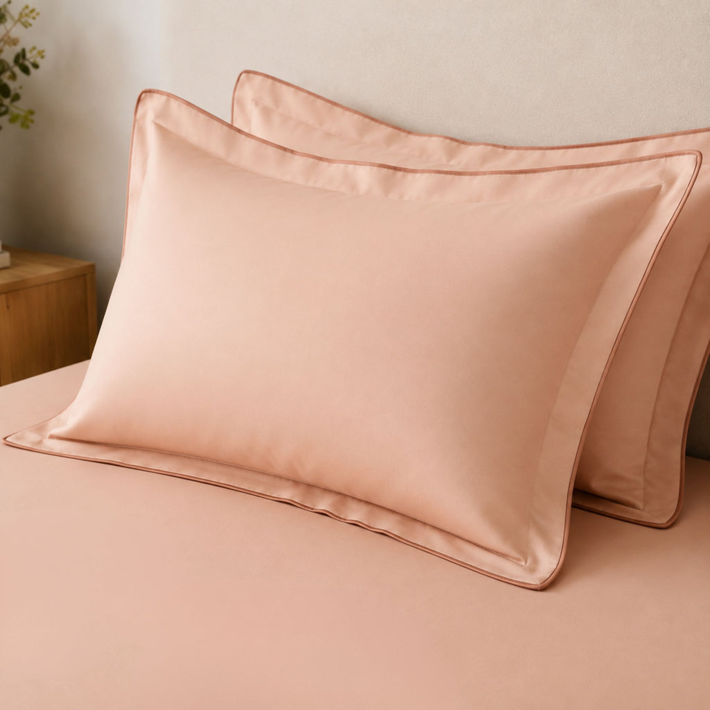 Sansaar by DDdecor Large Bedsheet Set with 2 Pillow Covers - Ginka - Tuscany - Embroidered - 1 Pc