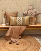 Sadyaska Astor Forest Green And Sand Cotton Rich Trousseau Set 10 Pcs Product