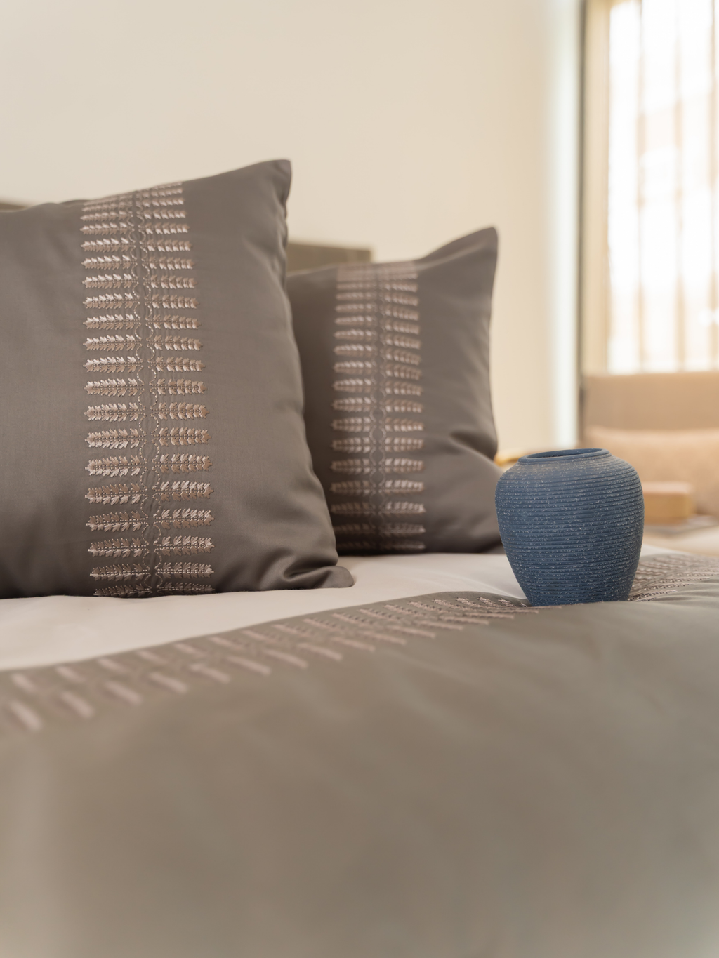 Sadyaska Elise Elephant Grey Sandstone Grey Dreams 1 Pcs Duvet Cover